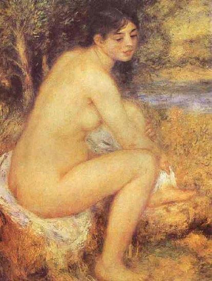 Pierre-Auguste Renoir Seating Girl, China oil painting art